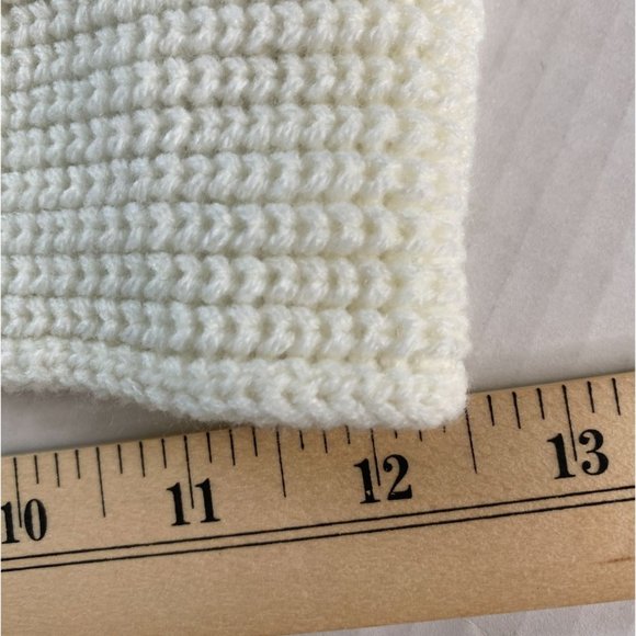 Zaful NWT Womens Blue, Tan, and White Twisted Front Sweater Size M Colorblock - Picture 9 of 10